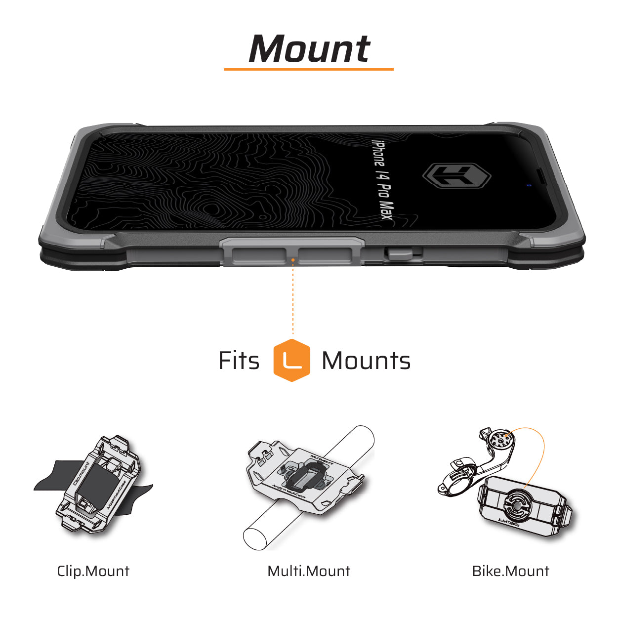 Juggernaut Case iPhone 14 Pro Max ENDVR Phone Case - Made in USA