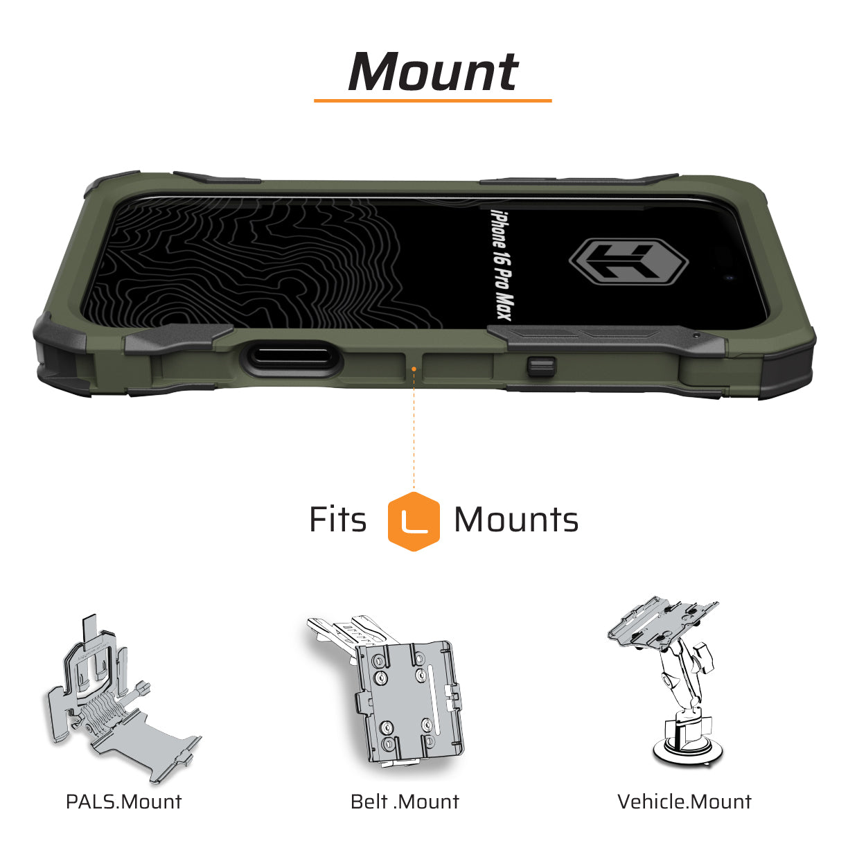 iPhone 16 Pro Max ADVNTR Phone Case - Made in USA