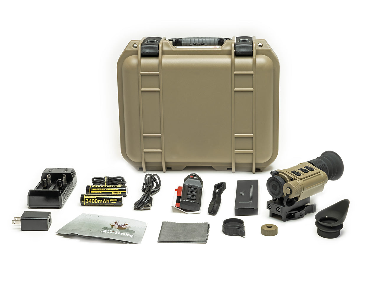 iRay RH25 V2 - 4-in-1 Multipurpose Thermal with 1,375 Yard Improved Detection - HD Clarity
