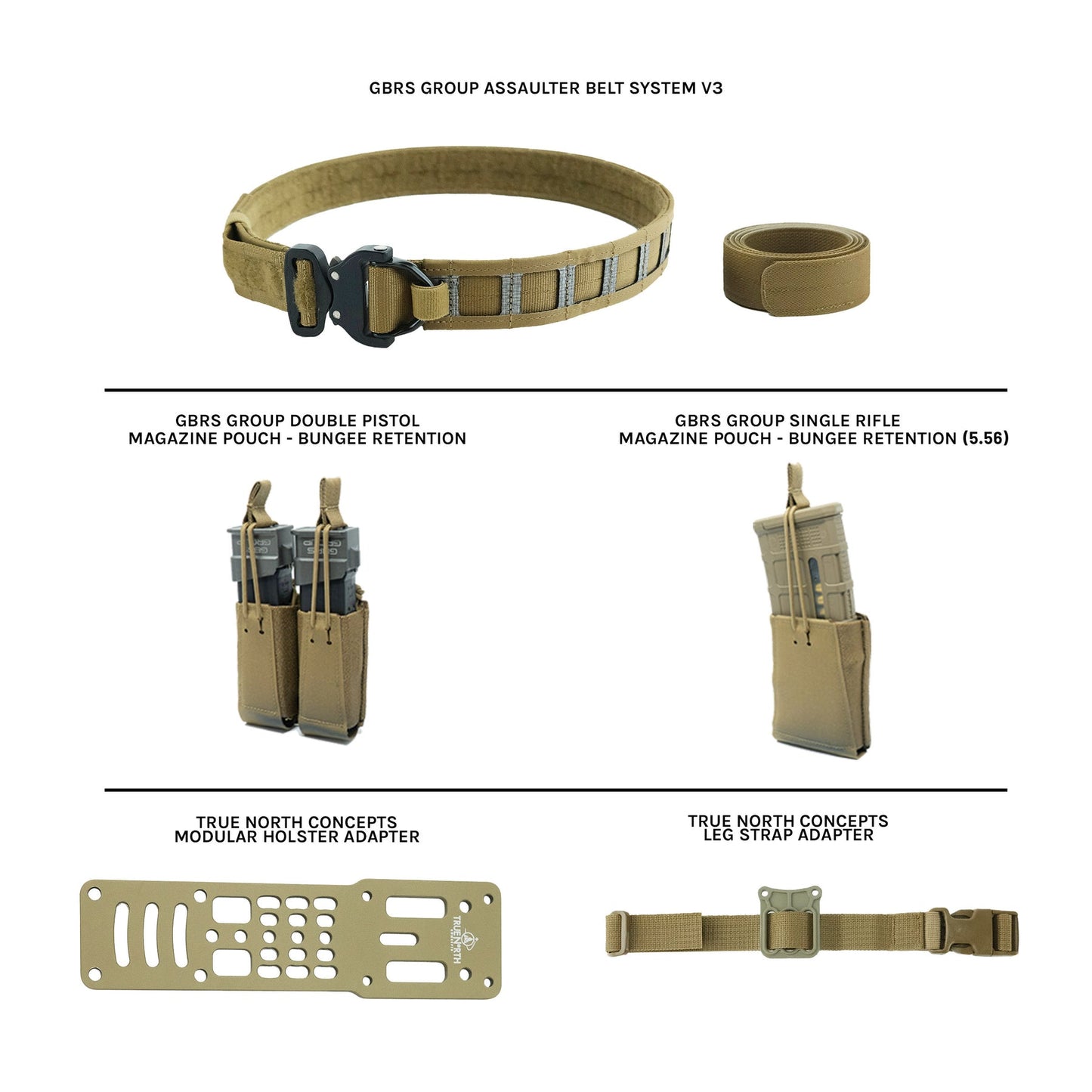 GBRS Group Assaulter Belt Bundle - Made in USA
