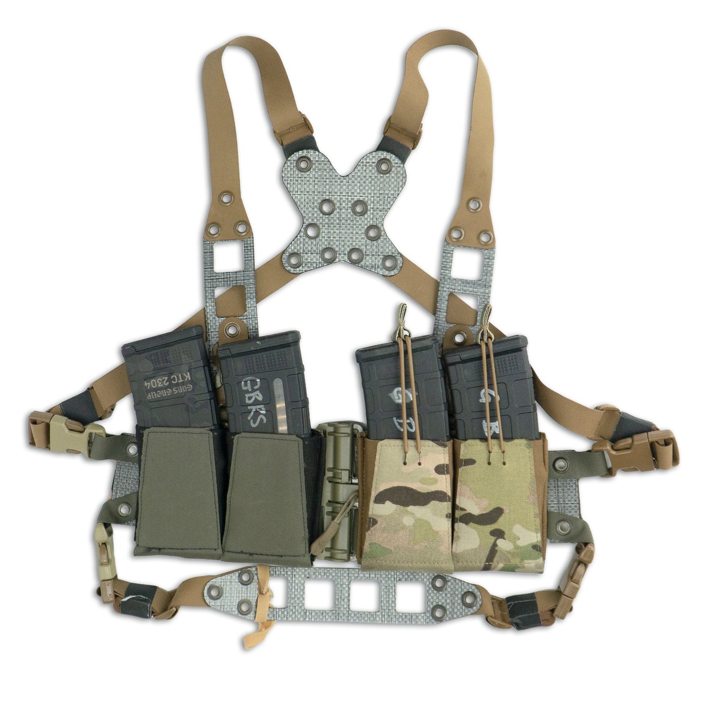 GBRS Group Modular Chest Rig Split Kit - Made in USA