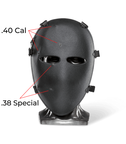 CQCM™ Full Face Bulletproof Mask - NIJ Level IIIA+