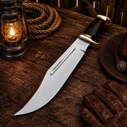 Crocodile Dundee Movie Knife 440C Steel Black Micarta