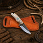 Cross Draw Cowboy Skinning Knife – 1095 Steel Blade & Epoxy Resin Handle