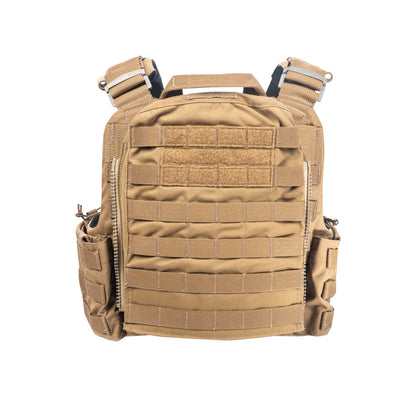 Crye CPC - Cage Plate Carrier w/ Doffing System, Mag, Radio & Admin Pouches (Like-New)