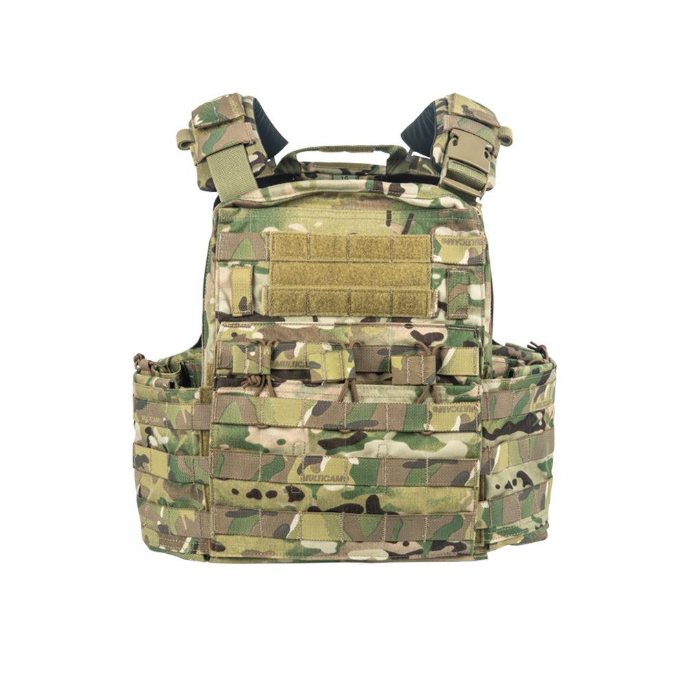 Crye CPC - Cage Plate Carrier w/ Doffing System, Mag, Radio & Admin Pouches (Like-New)