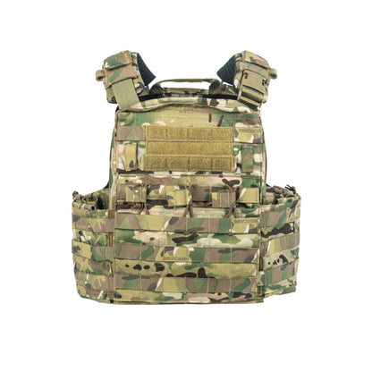 Crye CPC - Cage Plate Carrier w/ Doffing System, Mag, Radio & Admin Pouches (Like-New)