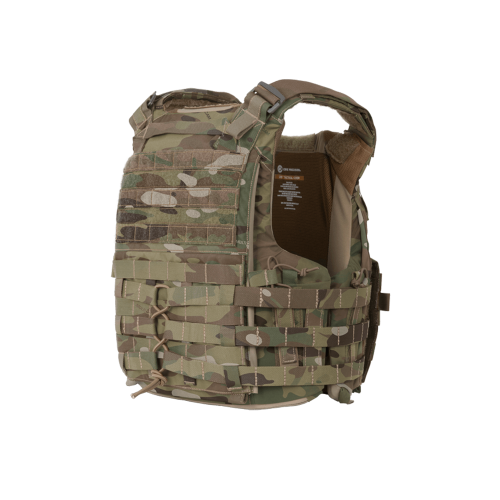 Crye LVS Tactical Cover - SKELETAL Cummerbund w/ Mag/Radio Pouches (Like-New)