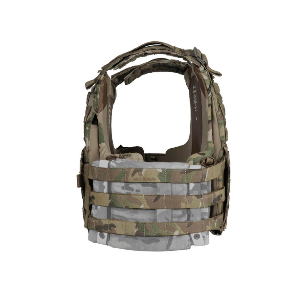 Crye LVS Tactical Cover - SKELETAL Cummerbund w/ Mag/Radio Pouches (Like-New)