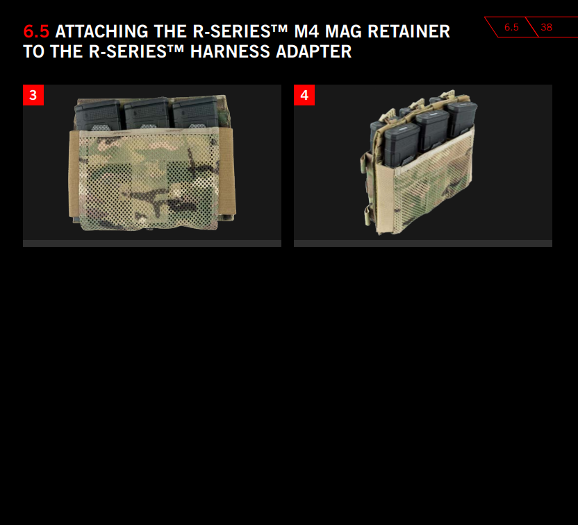 Crye Precision R-Series M4 Mag Retainer (Like-New)