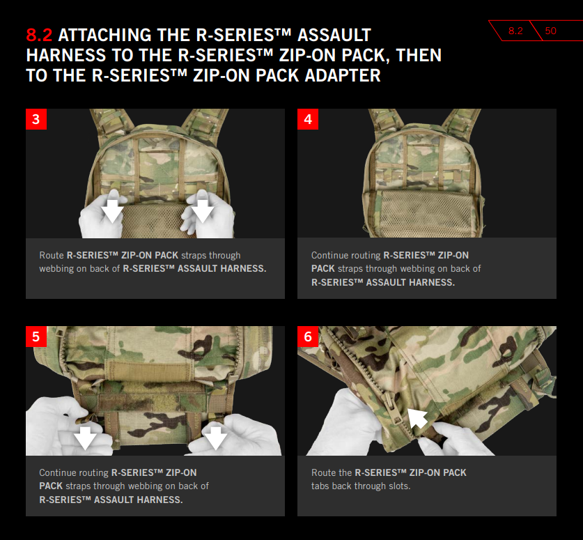Crye Precision R-Series Zip-On Pack (Like-New)