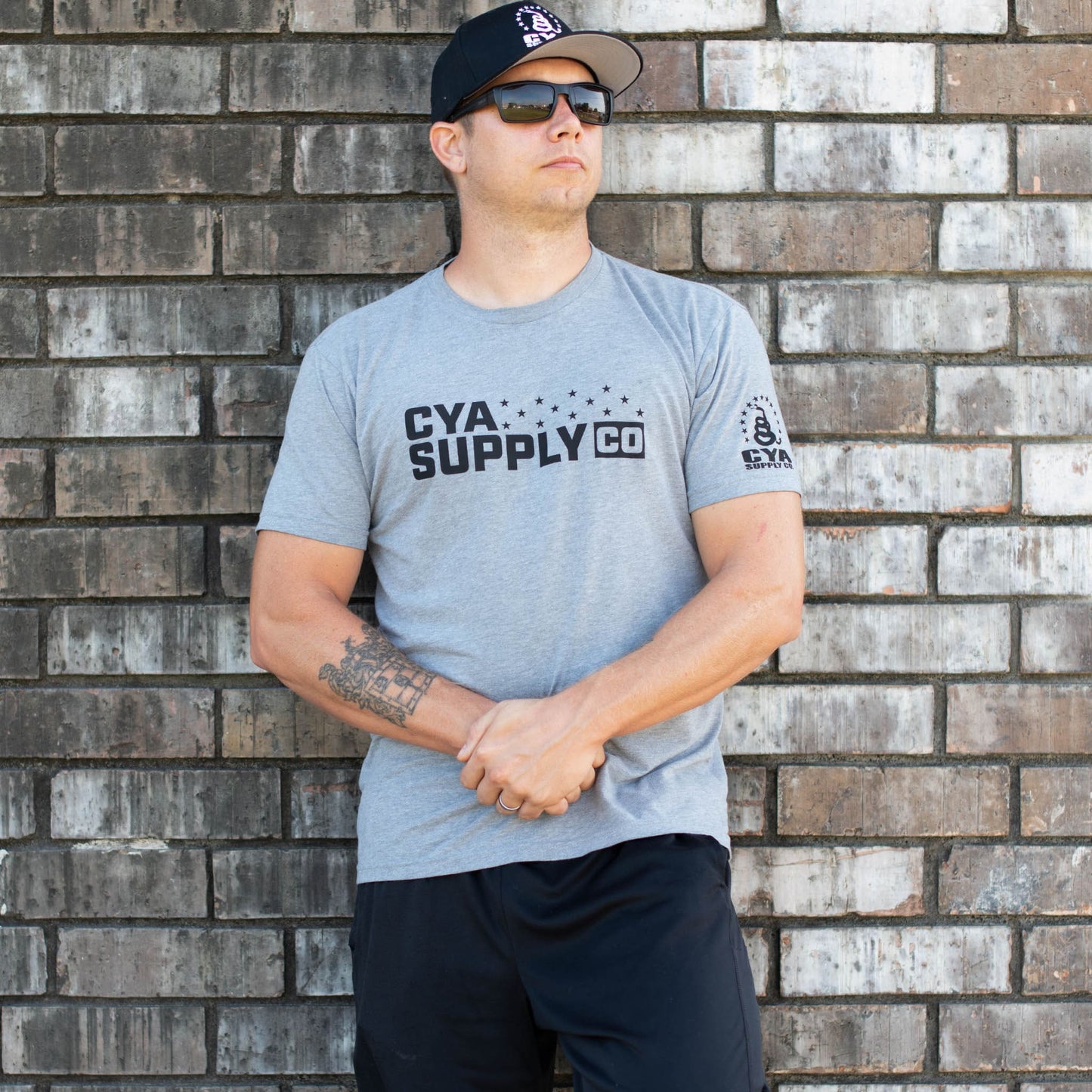 CYA Supply 13 Stars Logo T-Shirt