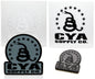 CYA Supply Co. Patches, Decals and Stickers