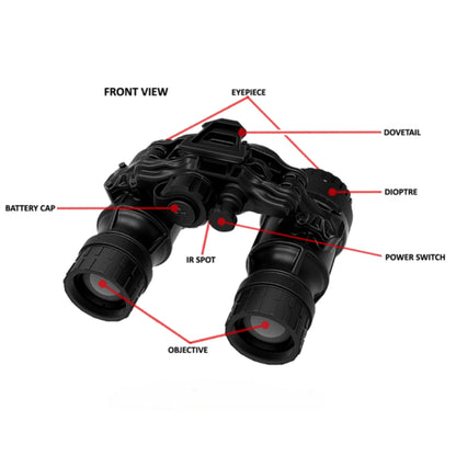 DTNVS - w/ Up to 3000 FOM Gen 3 WP w/ IR Illuminator - Ultralightweight