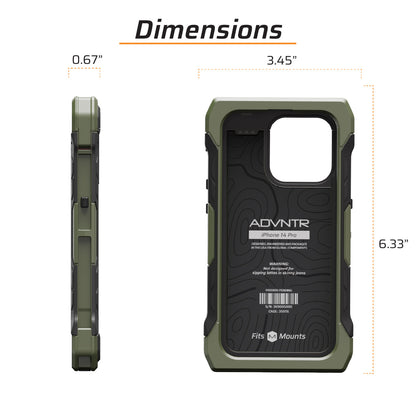 iPhone 14 Pro ADVNTR Phone Case - Made in USA