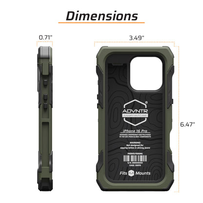 iPhone 16 Pro ADVNTR Phone Case - Made in USA