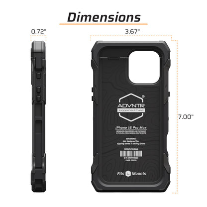 iPhone 16 Pro Max ADVNTR Phone Case - Made in USA
