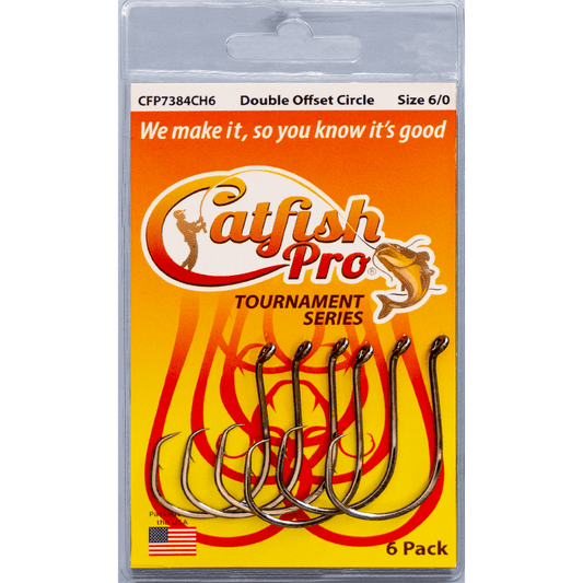 Double Offset Circle Hooks 6/0