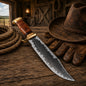 Dundee Style Bowie Knife – 440C Steel Acid Etched Blade