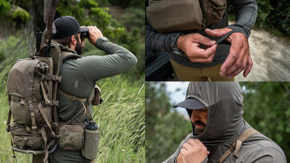 Eberlestock Lochsa Merino Zip Hoody - w/ Quick Dry & Moisture Wicking