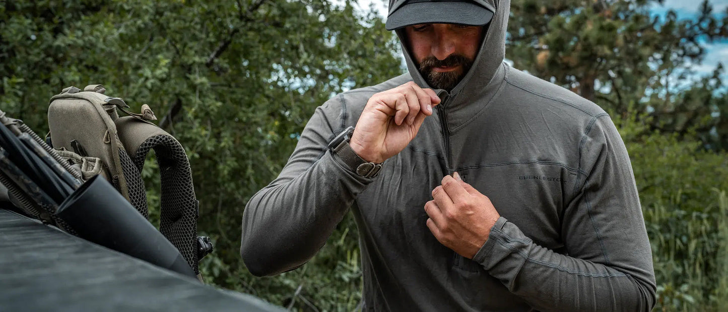 Eberlestock Lochsa Merino Zip Hoody - w/ Quick Dry & Moisture Wicking