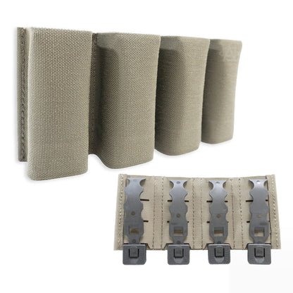 Esstac 1911 Quad Pistol GAP KYWI Pouch - with 4 Malice Clips - Made in USA