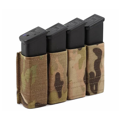 Esstac 1911 Quad Pistol KYWI Pouch - Includes 4 Fight Light Malice Clips