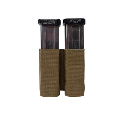 Esstac 2011 Double Pistol GAP Kywi Pouch - with Malice Clips