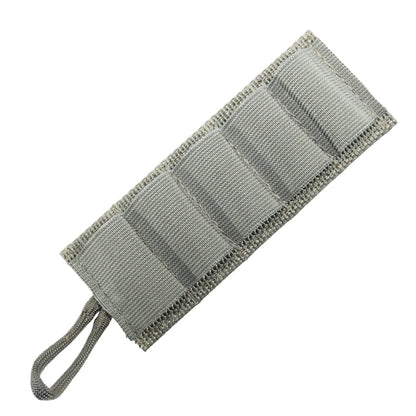 Esstac 5rd Shotgun Card 12Gauge - with Sticky Back Velcro - Made in USA