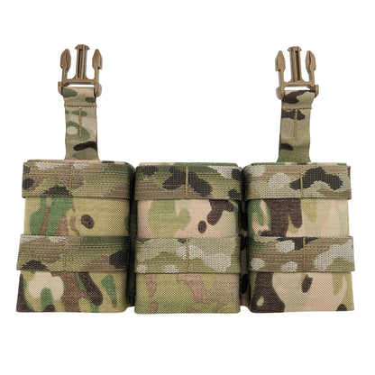 Esstac 7.62 Triple Midlength Daeodon Front Panel - with Front Webbing