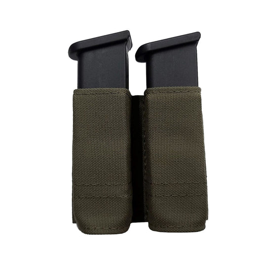Esstac Glock 43x Double Pistol GAP KYWI Pouch - with 2 Malice Clips