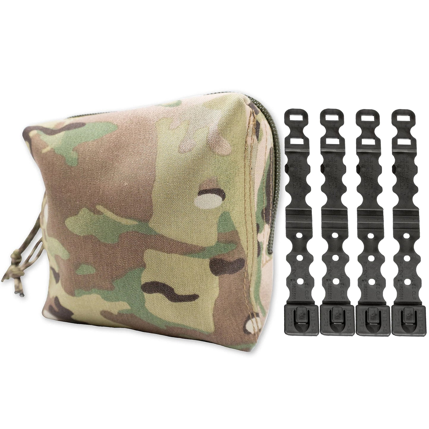Esstac Medium GP Pouch - General Purpose - with 4 Malice Clips