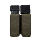 Esstac P365 EXTENDED MAG Double Pistol GAP KYWI Pouch - Malice Clips