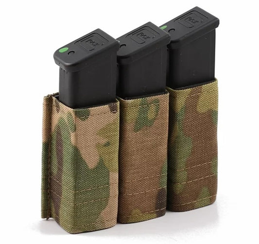 Esstac Triple Pistol KYWI Pouch - Standard Glock or 2011 Magazines
