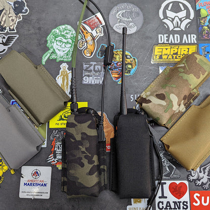 Esstac Baofeng Radio Pouch - with 2 Malice Clips
