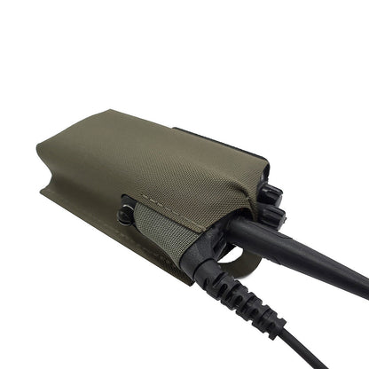 Esstac Motorolla XPR6550 Radio Pouch - with 2 Malice Clips