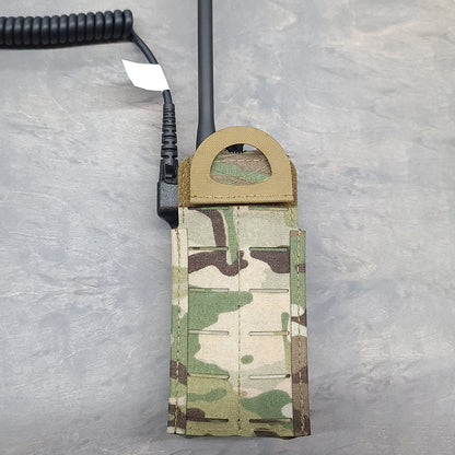 Esstac Motorolla XTS 5000 Radio Pouch - with 2 Malice Clips