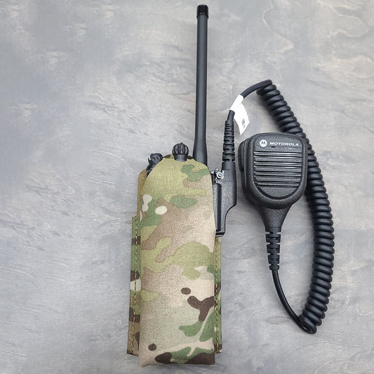 Esstac Motorolla XTS 5000 Radio Pouch - with 2 Malice Clips