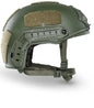 FAST High-Cut Ballistic Helmet - NIJ Level IIIA+ - Tan, Black, Green