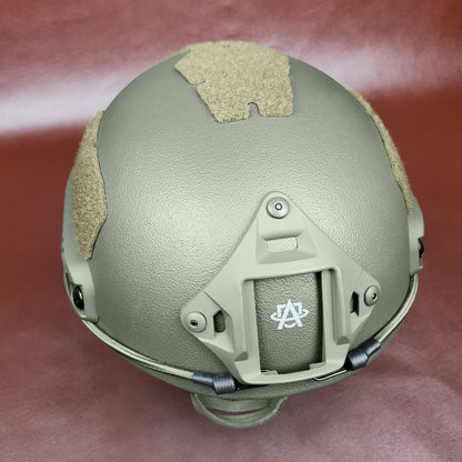 FAST High-Cut Ballistic Helmet - NIJ Level IIIA+ - Tan, Black, Green