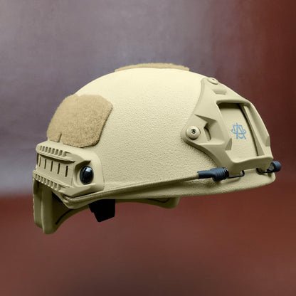 FAST High-Cut Ballistic Helmet - NIJ Level IIIA+ - Tan, Black, Green