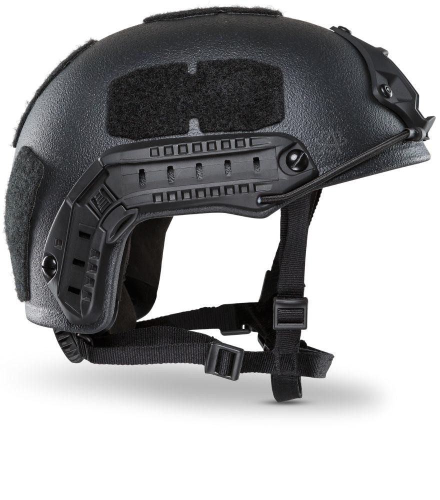 FAST High-Cut Ballistic Helmet - NIJ Level IIIA+ - Tan, Black, Green