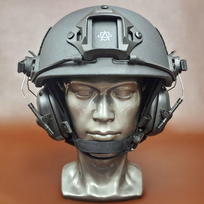 FAST High-Cut Ballistic Helmet - NIJ Level IIIA+ - Tan, Black, Green