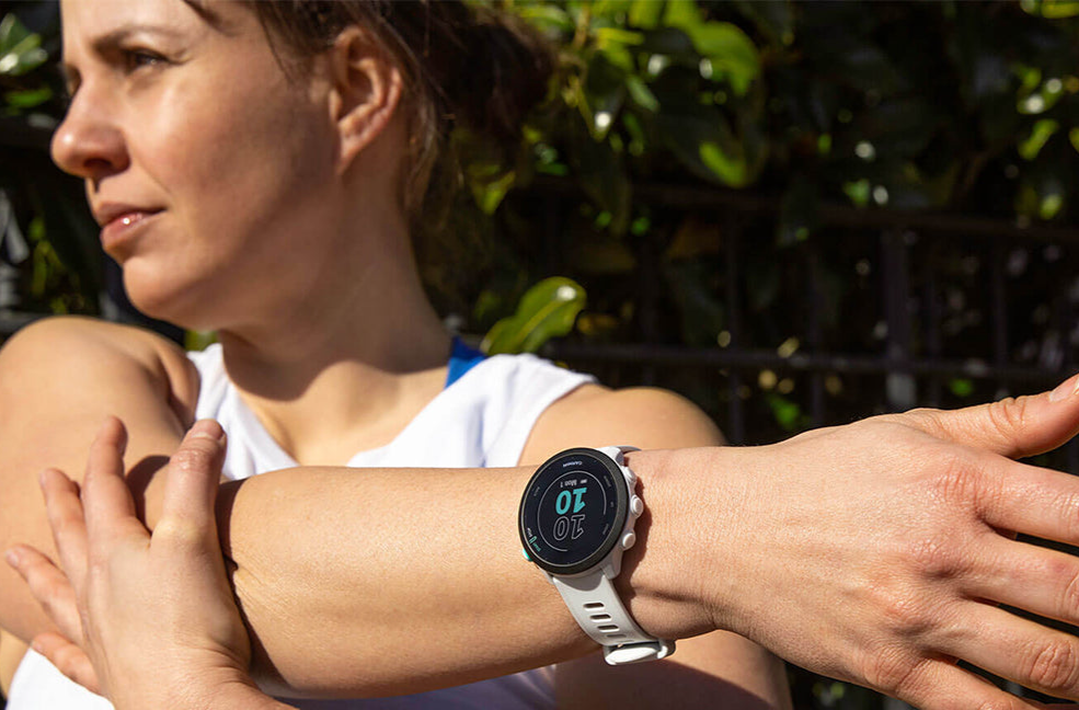 Garmin Forerunner 55 - Running Smartwatch w/ SOS Alert System