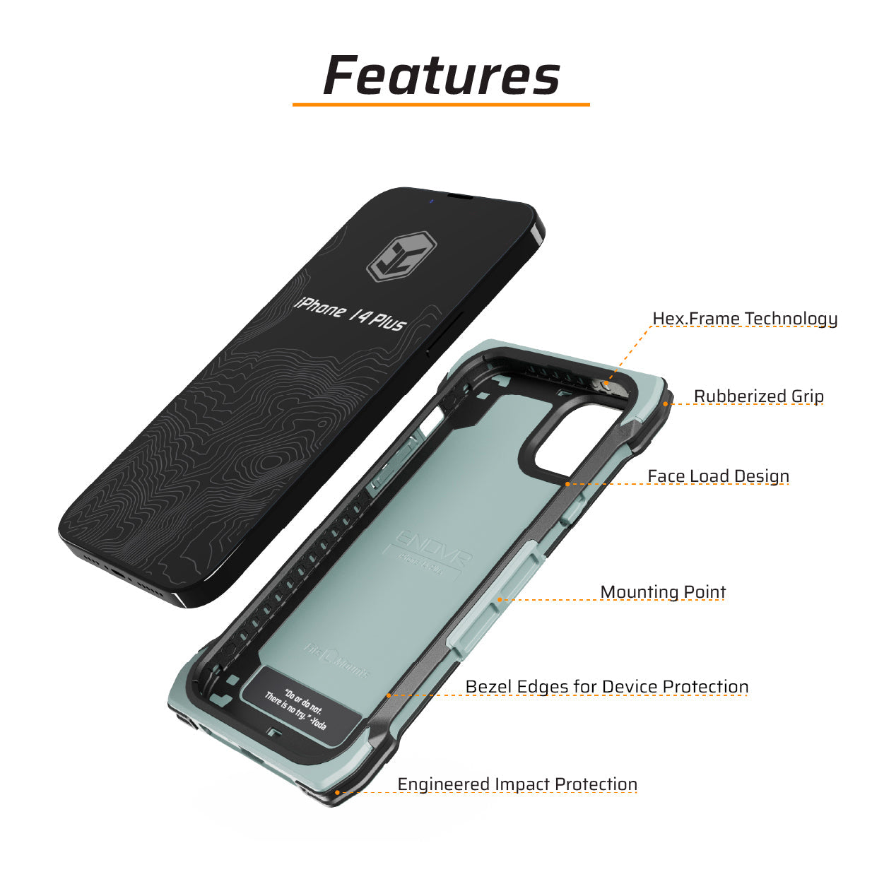 iPhone 14+ (Plus) ENDVR Phone Case - Made in USA