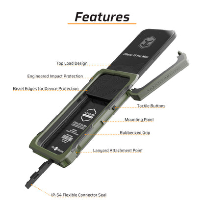 iPhone 15 Pro Max ADVNTR Phone Case - Proudly Made in USA - All Colors Available