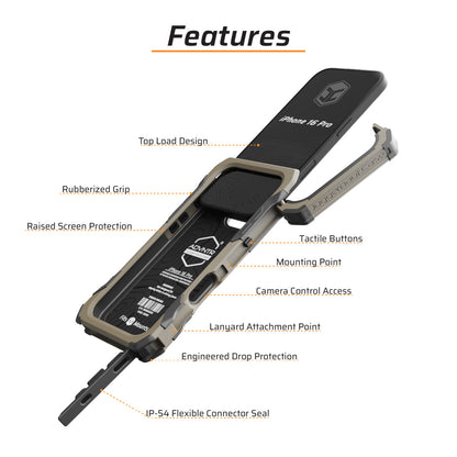 iPhone 16 Pro ADVNTR Phone Case - Made in USA