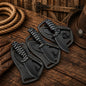 Fixed Blade Western Cowboy Knife – D2 Powder Coated Blade & Ergonomic Micarta Handle with Cross Draw Sheath