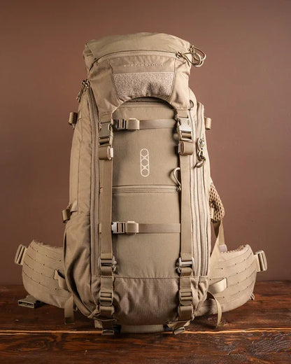 Eberlestock Brute 3500 - 60L Water-Repellent Hunting Pack - Balanced Carry for Heavy Payloads