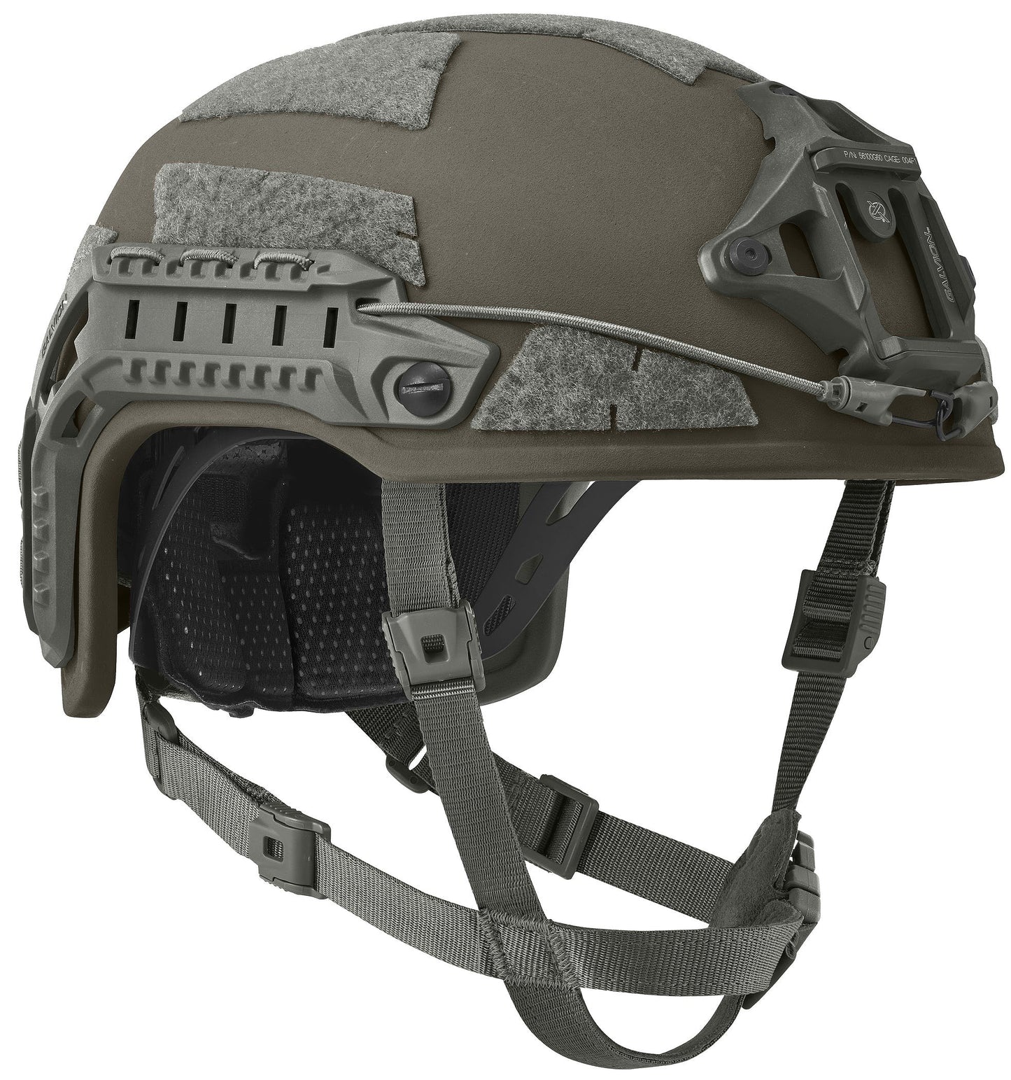 Galvion Caiman TL - Max Coverage High-Cut Helmet - Stops .357 SIG & .44 Magnum